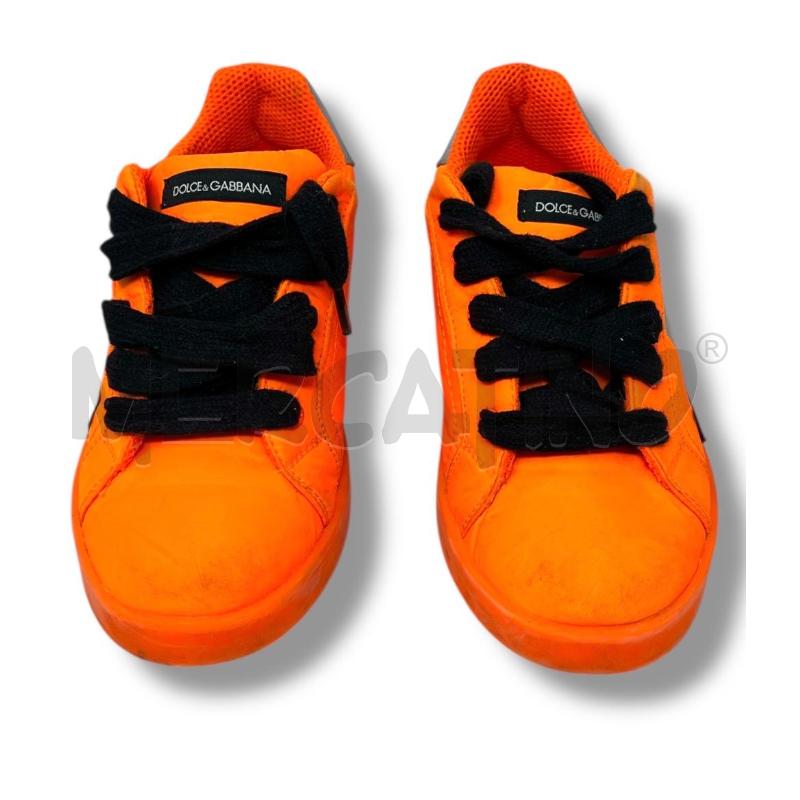 SNEAKERS J DOLCE E GABBANA PORTOFINO ARANCIO FLUO | Mercatino dell'Usato Rivoli 2