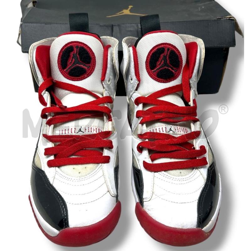 SNEAKERS UOMO AIR JORDAN JUMPMAN TWO TREY BIANCHE ROSSE | Mercatino dell'Usato Rivoli 1