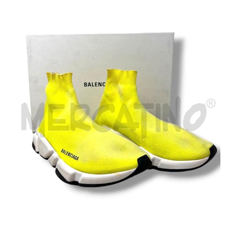 SNEAKERS UOMO BALENCIAGA GIALLO FLUO TESS GOMMA  | Mercatino dell'Usato Rivoli 1