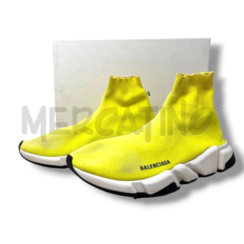 SNEAKERS UOMO BALENCIAGA GIALLO FLUO TESS GOMMA  | Mercatino dell'Usato Rivoli 3
