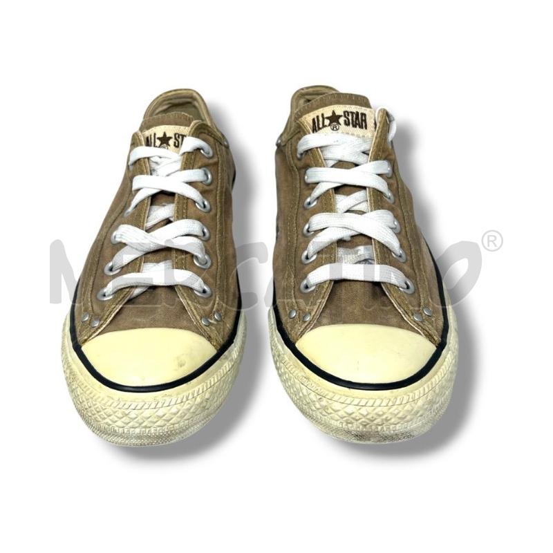 SNEAKERS UOMO CONVERSE CHUCK TAYLOR TELA BEIGE SFUMATE  | Mercatino dell'Usato Rivoli 1