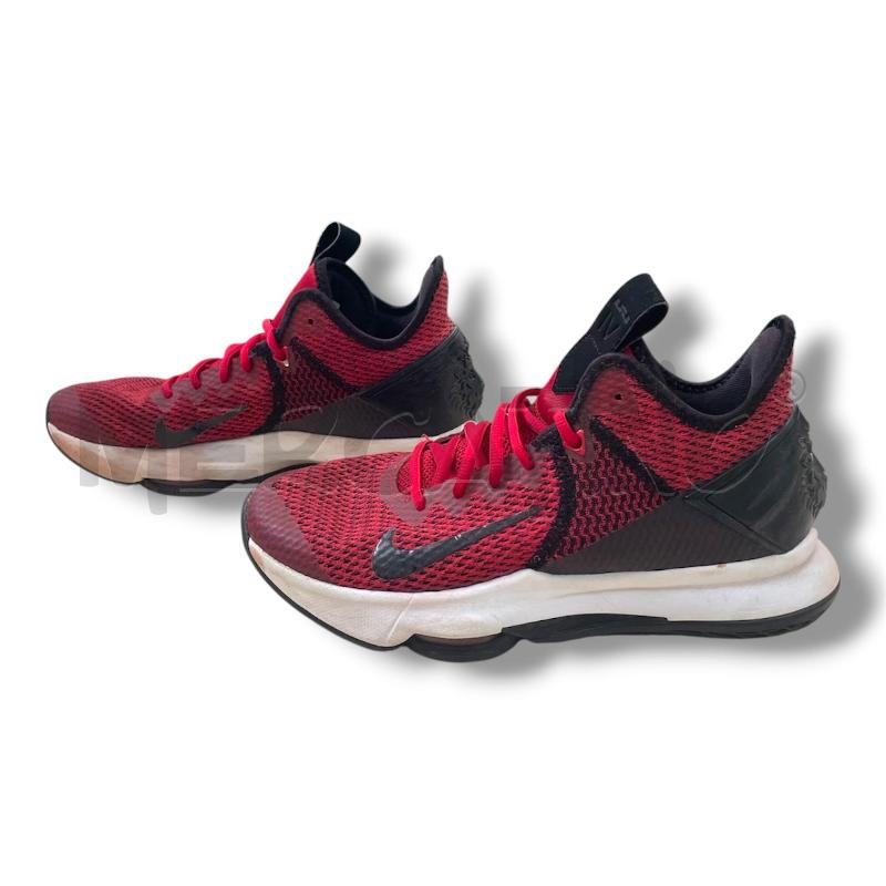 SNEAKERS UOMO LEBRON JAMES NIKE ROSSE NERE  | Mercatino dell'Usato Rivoli 3