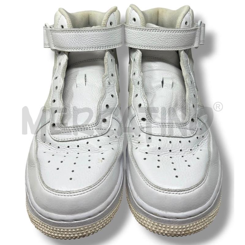 SNEAKERS UOMO NIKE AIR FORCE ONE MID BIANCHE | Mercatino dell'Usato Rivoli 1