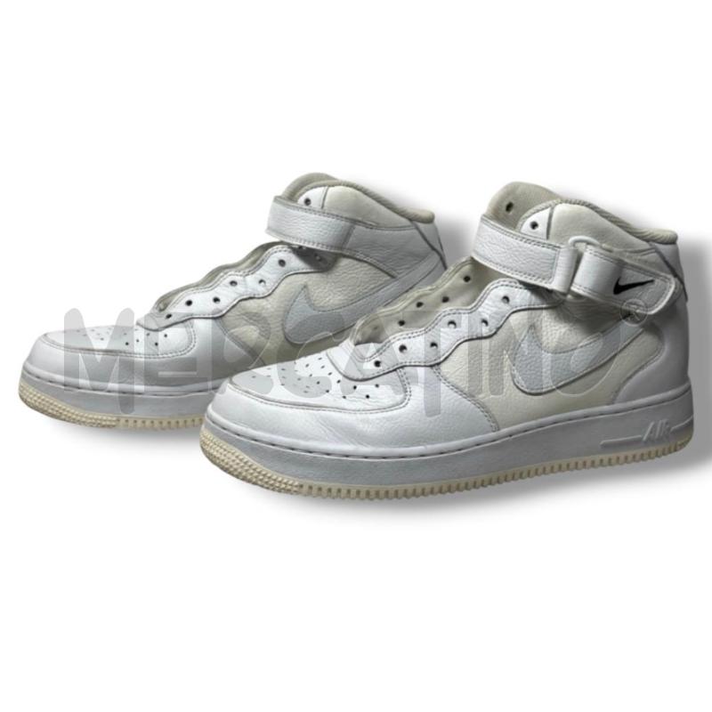 SNEAKERS UOMO NIKE AIR FORCE ONE MID BIANCHE | Mercatino dell'Usato Rivoli 5