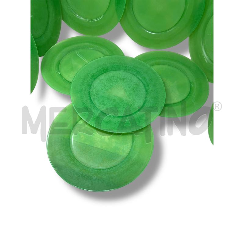 SOTTO PIATTI PZ. 10 BORMIOLI CORDOBA VERDI 30.5CM DIAMETRO | Mercatino dell'Usato Rivoli 2