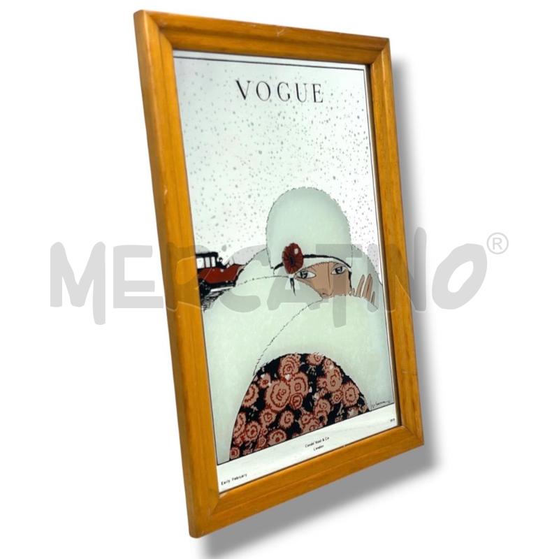 SPECCHIO VOGUE VINTAGE EARLY FEBRUARY 23 X 33 | Mercatino dell'Usato Rivoli 1