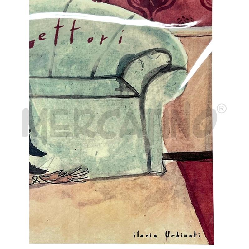 STAMPA ILLUSTRAZIONE ILARIA URBINATI LETTORI | Mercatino dell'Usato Rivoli 2
