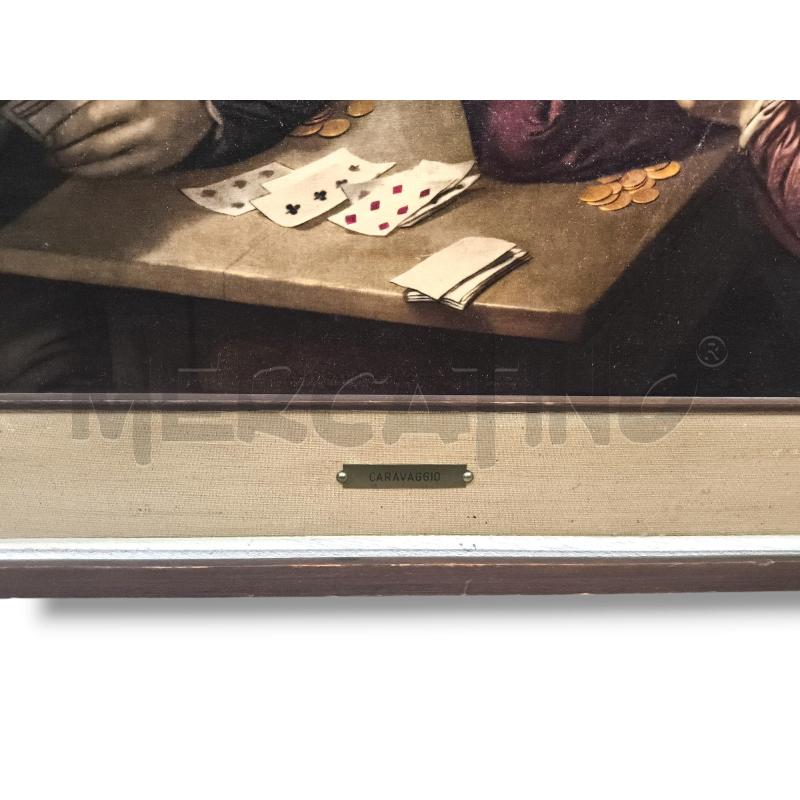 STAMPA SU TELA VALENTIN DE BOULOGNE CARD SHARPERS | Mercatino dell'Usato Rivoli 2