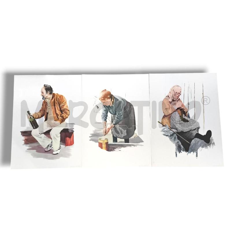 STAMPE GENINETTI SERAFINO 70X50 ANTICHI MESTIERI PZ.11 | Mercatino dell'Usato Rivoli 1