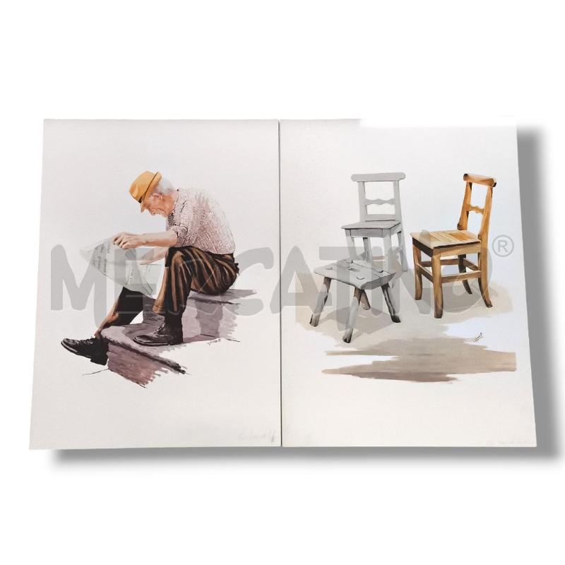 STAMPE GENINETTI SERAFINO 70X50 ANTICHI MESTIERI PZ.11 | Mercatino dell'Usato Rivoli 5