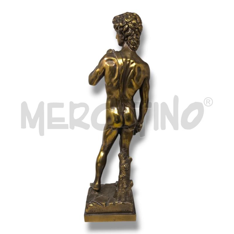 STATUA GESSO DAVID BRONZATA H 47 CM | Mercatino dell'Usato Rivoli 3