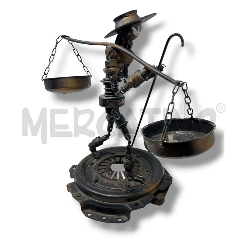 STATUINA ARTIGIANALE PEZZI RICAMBI AUTO 35 CM | Mercatino dell'Usato Rivoli 5