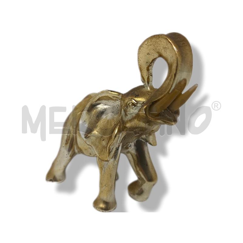 STATUINA ELEFANTE ARGENTATO 7CM X 8CM PLACCATO | Mercatino dell'Usato Rivoli 1