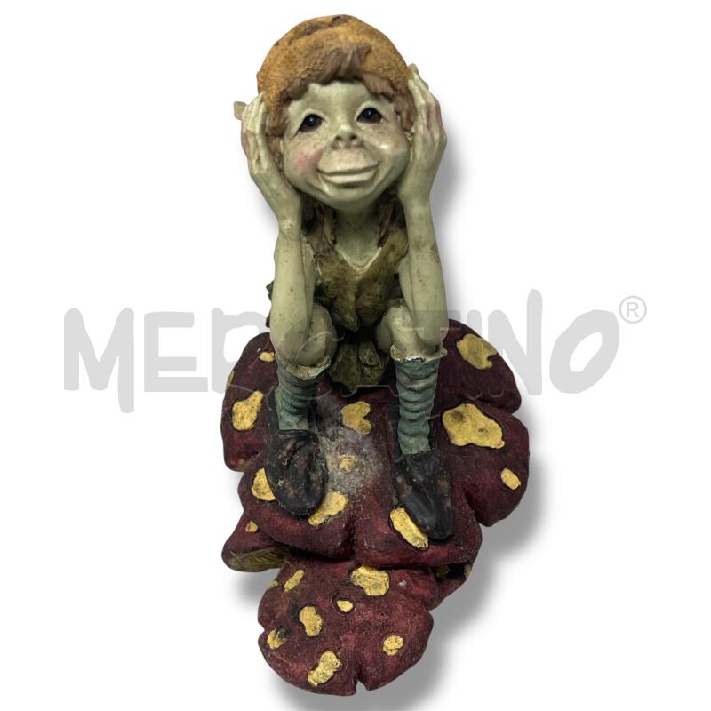STATUINA FOLLETTO FUNGO PIXIES H18CM | Mercatino dell'Usato Rivoli 1