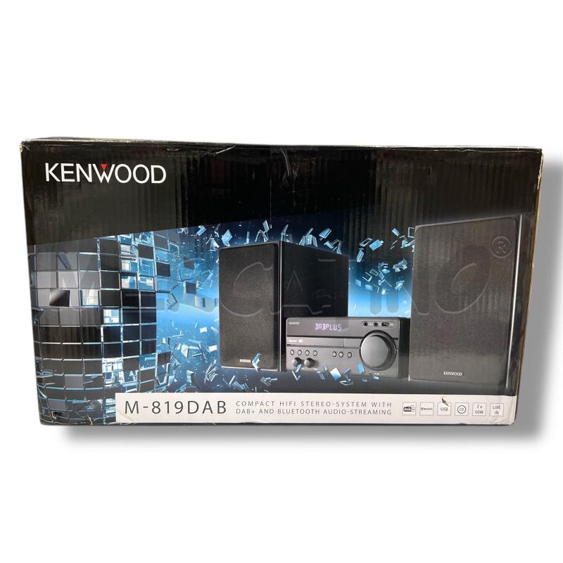STEREO MINI HI FI KENWOOD M-819DAB BLUETOOTH+TELECOMANDO | Mercatino dell'Usato Rivoli 1