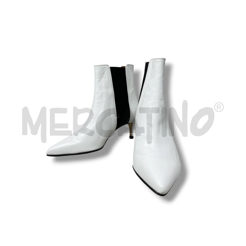 STIVALETTI DONNA ALCHIMIA B/N PELLE | Mercatino dell'Usato Rivoli 1