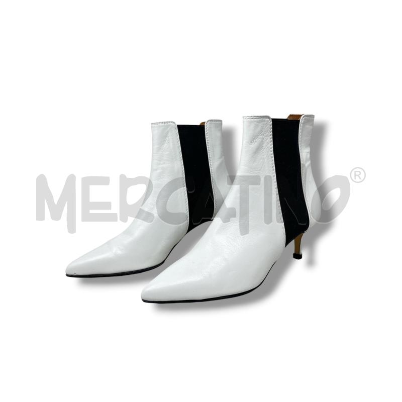 STIVALETTI DONNA ALCHIMIA B/N PELLE | Mercatino dell'Usato Rivoli 3