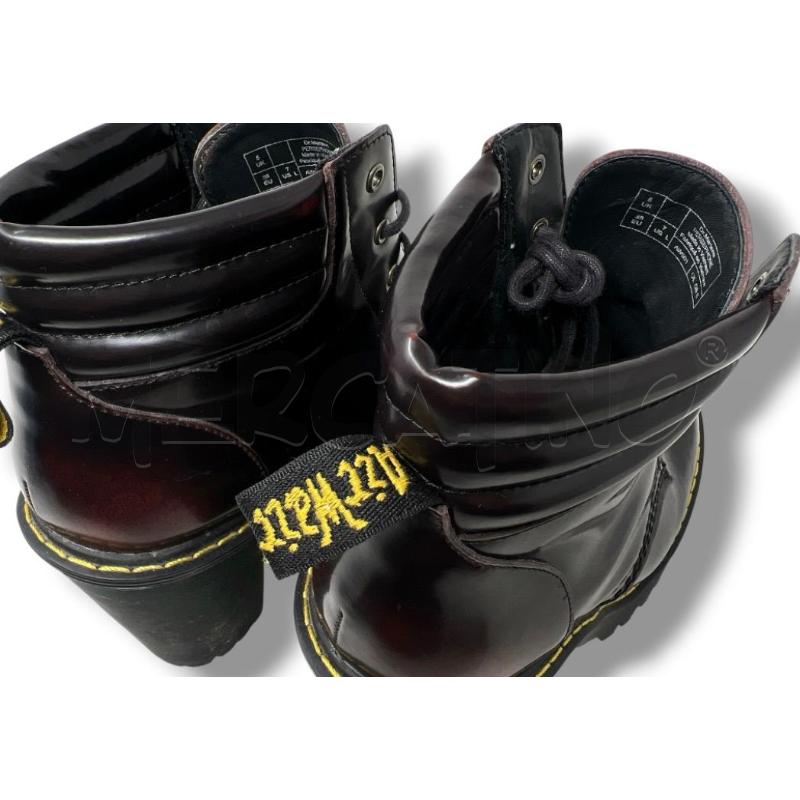STIVALETTI DONNA DR MARTENS PERSEPHONE BORDEAUX SMOKEY | Mercatino dell'Usato Rivoli 4