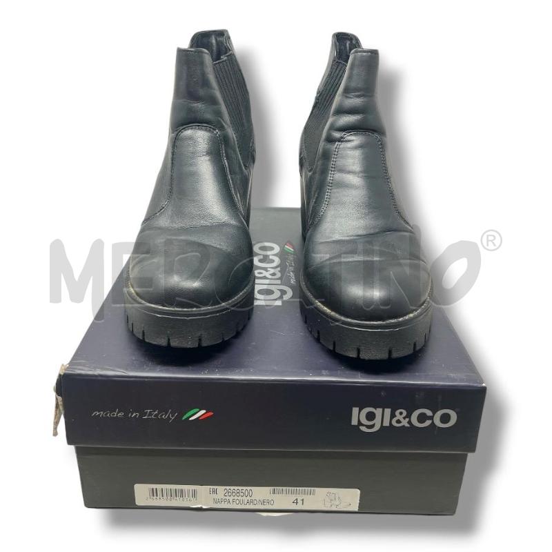 STIVALETTI DONNA IGI & CO PELLE NERI | Mercatino dell'Usato Rivoli 2