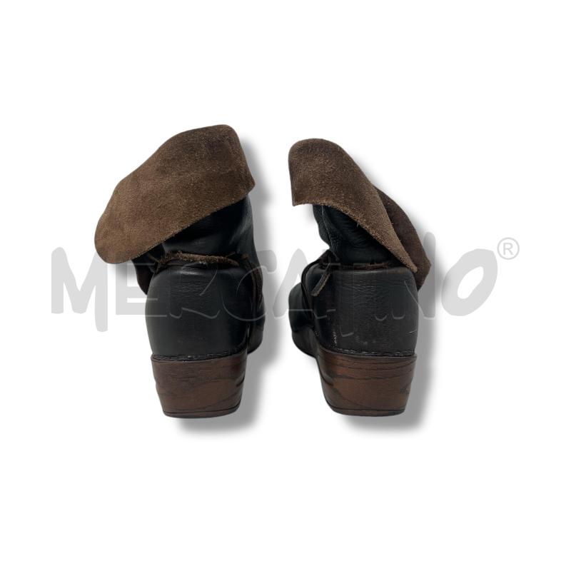 STIVALI DONNA GLOVE PELLE MARRONE BOOTS | Mercatino dell'Usato Rivoli 3