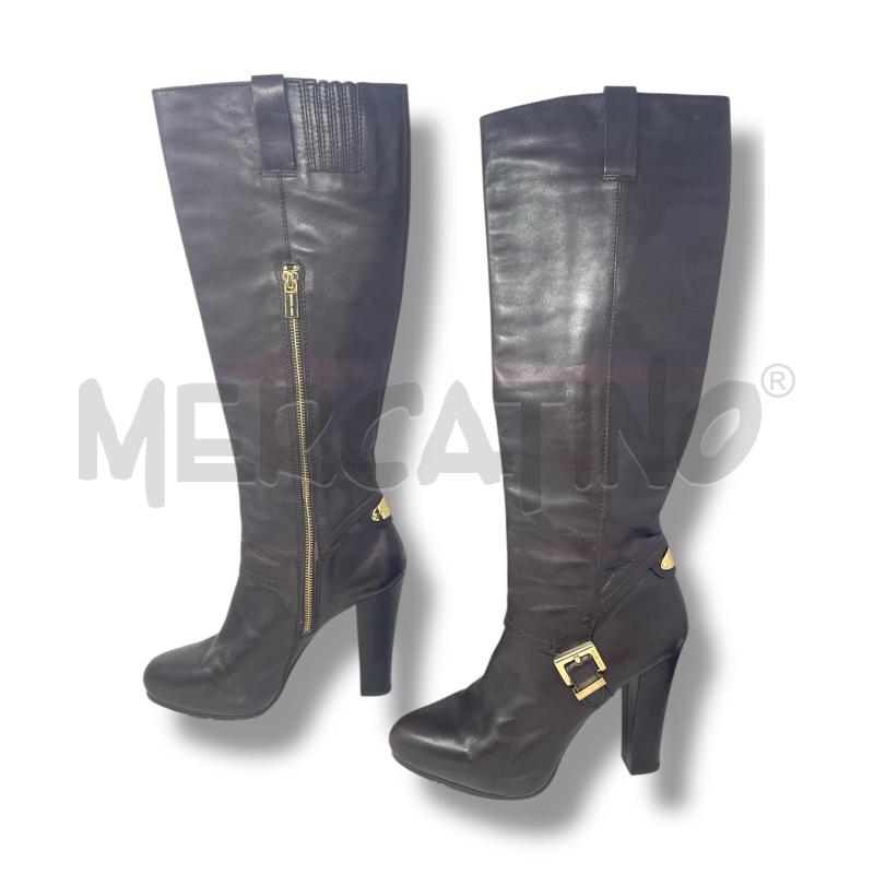 STIVALI DONNA MICHAEL KORS GAMBA ALTA TESTA DI MORO | Mercatino dell'Usato Rivoli 2