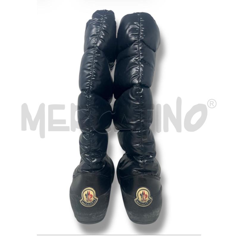 STIVALI DONNA MONCLER NERI PIUMA E PIUMINO | Mercatino dell'Usato Rivoli 3