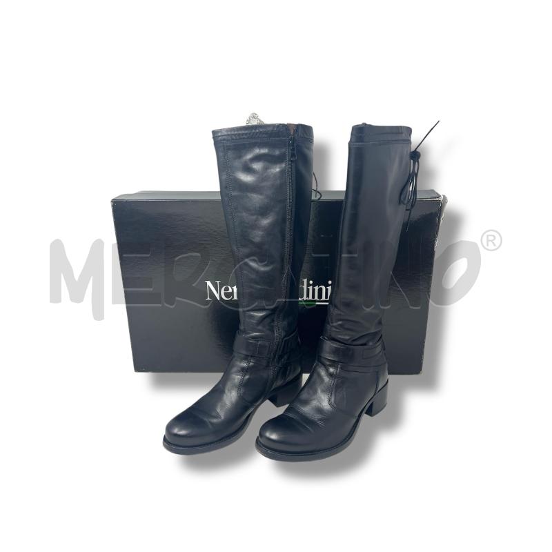 STIVALI DONNA NERO GIARDINI NERI INCROCIO RETRO | Mercatino dell'Usato Rivoli 1