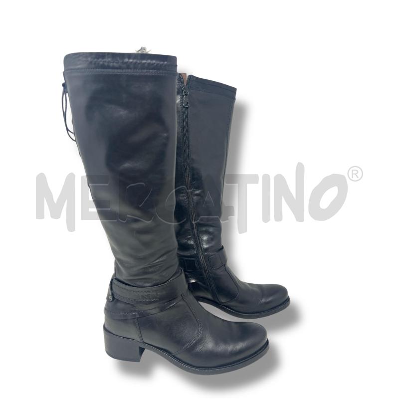STIVALI DONNA NERO GIARDINI NERI INCROCIO RETRO | Mercatino dell'Usato Rivoli 2