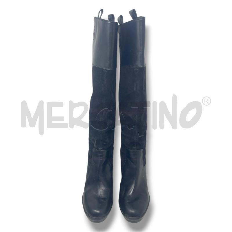 STIVALI DONNA TOD'S NERI PELLE | Mercatino dell'Usato Rivoli 1