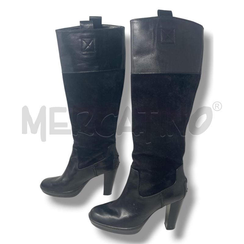 STIVALI DONNA TOD'S NERI PELLE | Mercatino dell'Usato Rivoli 2