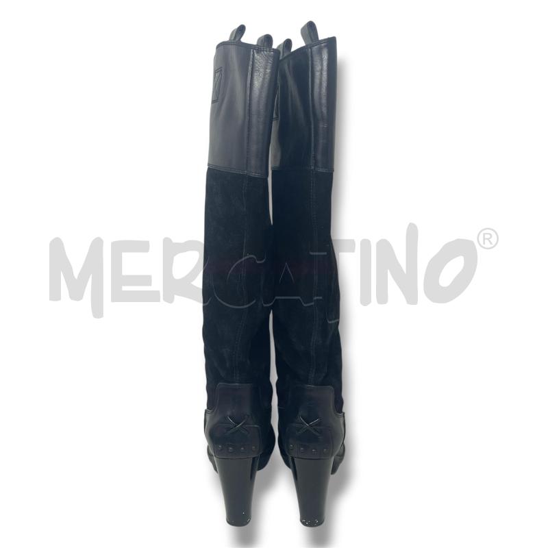 STIVALI DONNA TOD'S NERI PELLE | Mercatino dell'Usato Rivoli 3