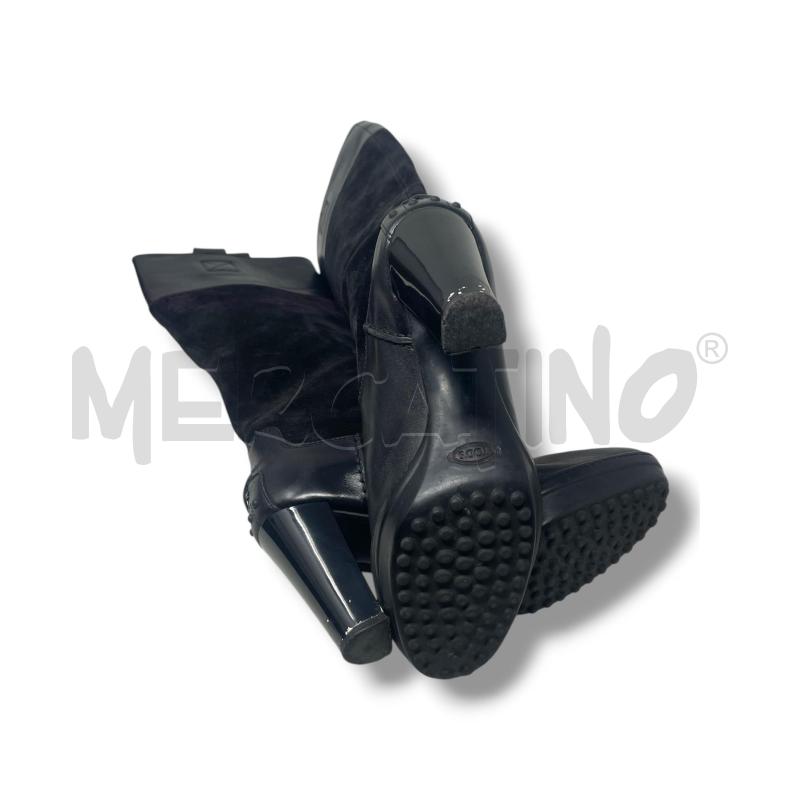 STIVALI DONNA TOD'S NERI PELLE | Mercatino dell'Usato Rivoli 4