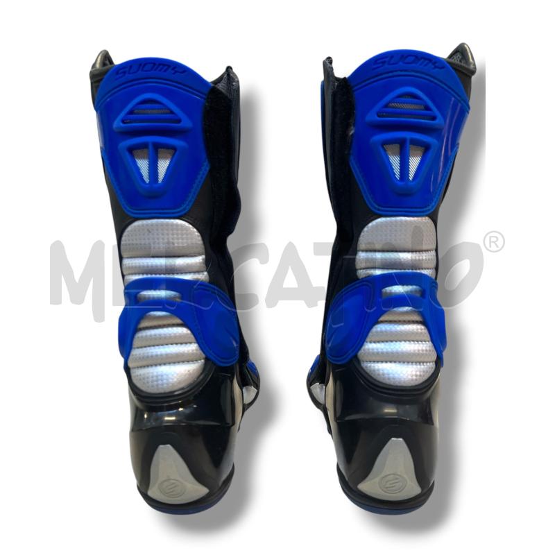 STIVALI MOTO SUOMY RACING BLU NERI TG.46 | Mercatino dell'Usato Rivoli 3