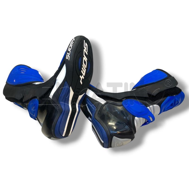 STIVALI MOTO SUOMY RACING BLU NERI TG.46 | Mercatino dell'Usato Rivoli 4