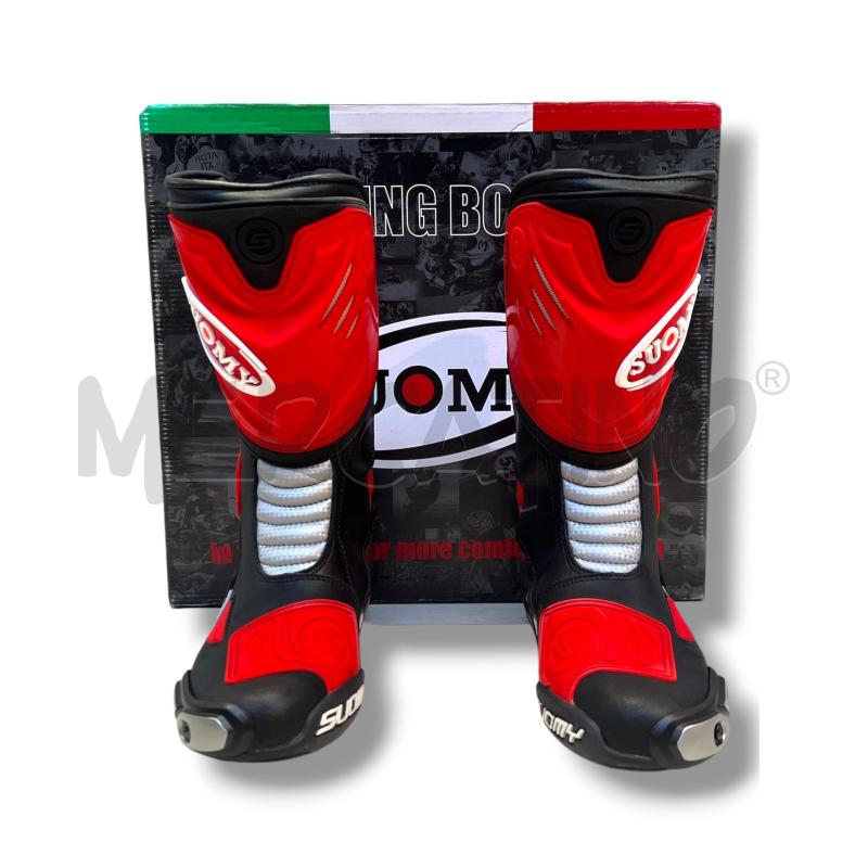 STIVALI MOTO SUOMY ROSSI NERI TG.37 | Mercatino dell'Usato Rivoli 1