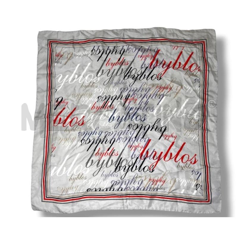 STRANGOLINO BYBLOS GRIGIO SCRITTE 50X50 100SETA  | Mercatino dell'Usato Rivoli 1