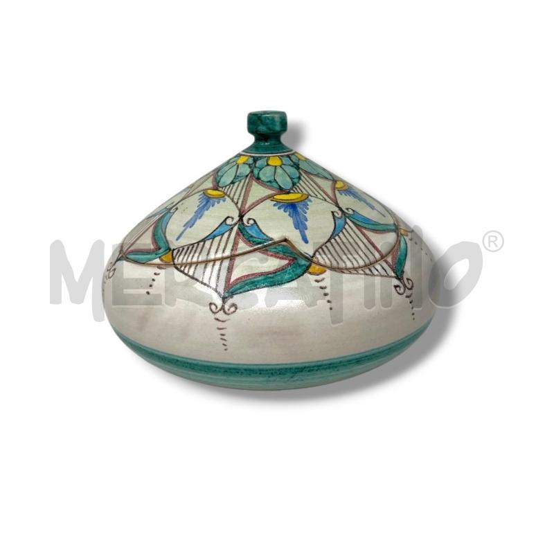 SVUOTA TASCHE VIETRI CON COPERCHIO VERDE BEIGE | Mercatino dell'Usato Rivoli 2