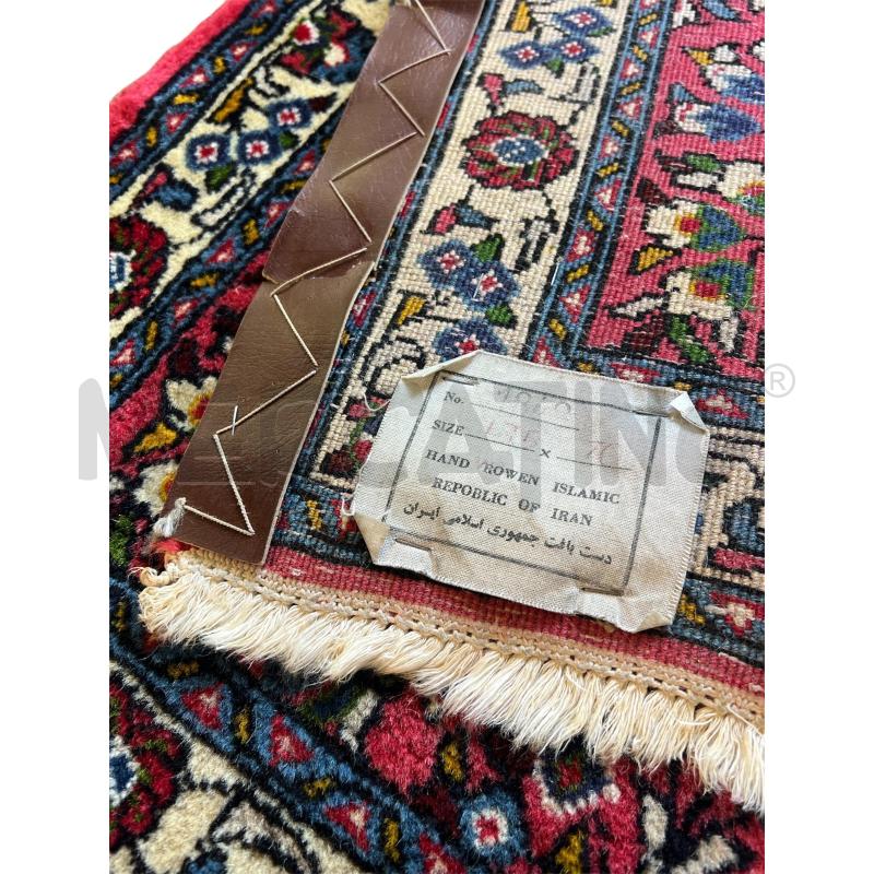 TAPPETO 70 X 130IRAN FLOREALE ROSSO FRAGOLA | Mercatino dell'Usato Rivoli 3