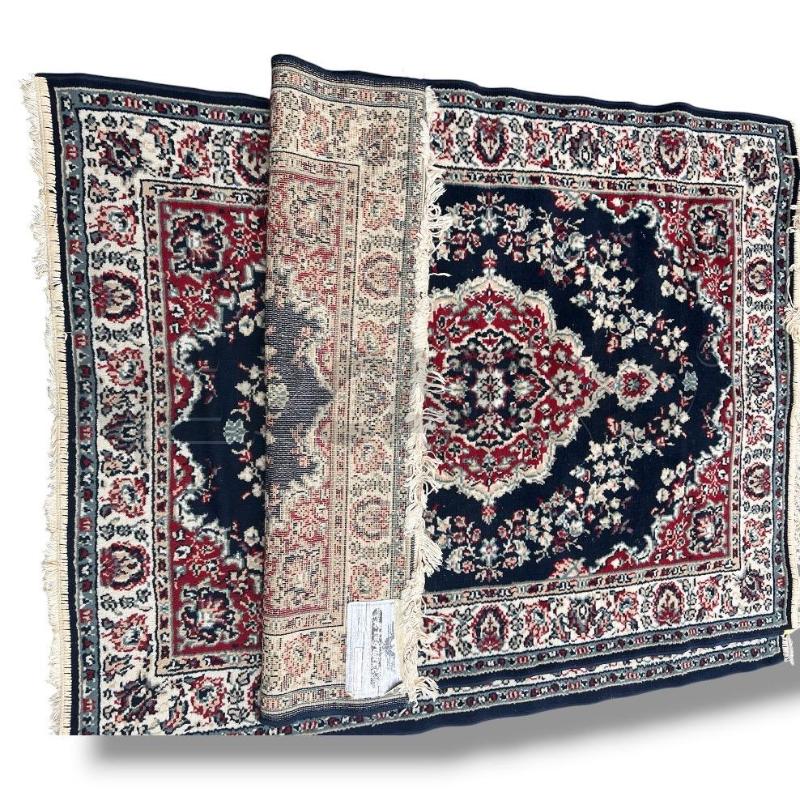 TAPPETO COPPIA ELEGANCE 150 X 120 BLU ROSSO  | Mercatino dell'Usato Rivoli 4