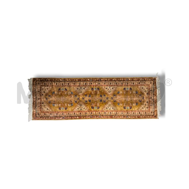TAPPETO PASSATOIA OCRA FRANGE CM 200X70 | Mercatino dell'Usato Rivoli 1