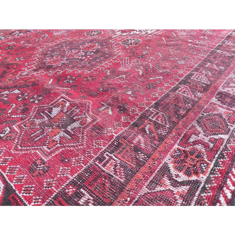 TAPPETO PERSIAMO SHIRAZ 164 X 244 LANA ROSSO MARR | Mercatino dell'Usato Rivoli 4
