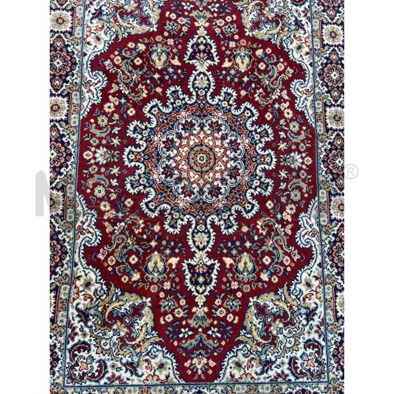 TAPPETO ROSSO BEIGE MEDAGLIONE 198 X 128 | Mercatino dell'Usato Rivoli 2