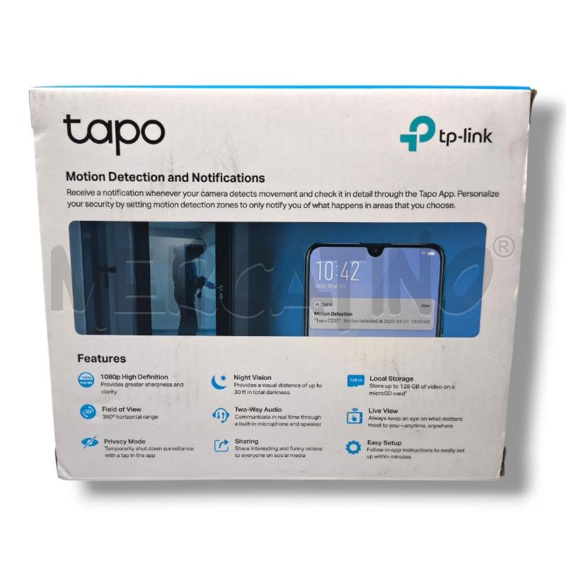 TELECAMERA TAPO SMART SECURE EASY WIFI CAMERA | Mercatino dell'Usato Rivoli 2