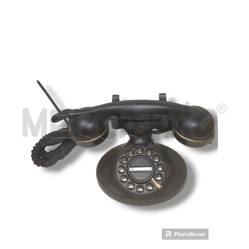 TELEFONO RETRO DENVER NERO | Mercatino dell'Usato Rivoli 1