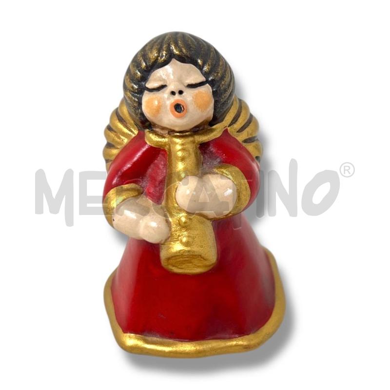 THUN ANGIOLETTO ROSSO SUONATORE DI TROMBA 7CM | Mercatino dell'Usato Rivoli 1