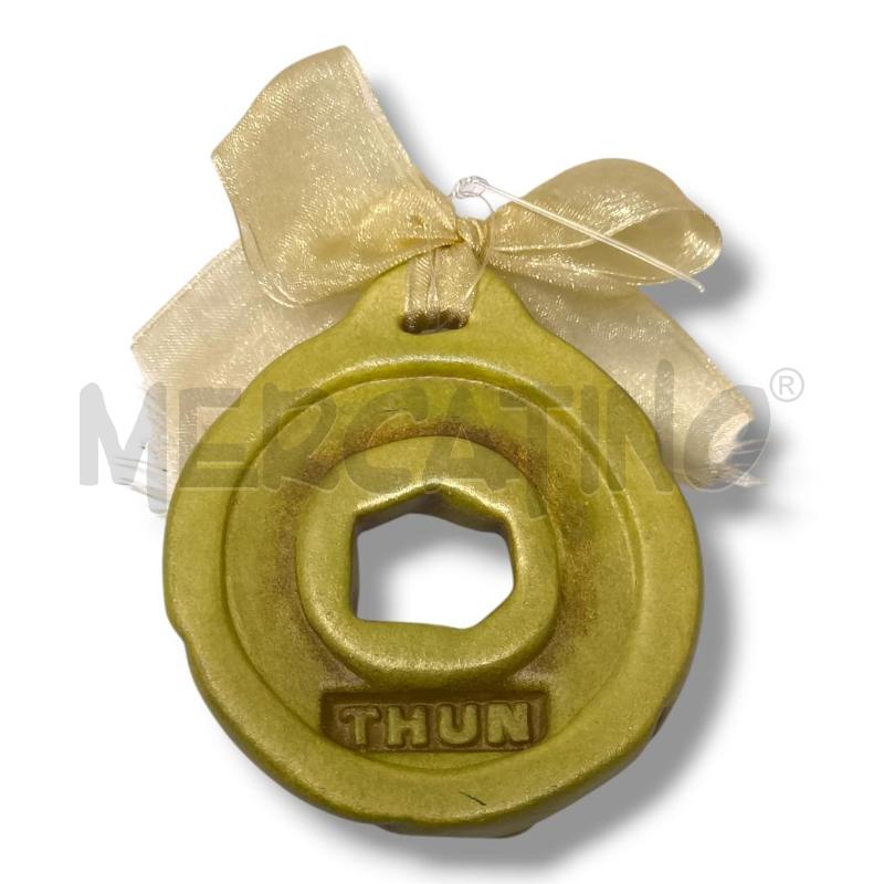 THUN FORMELLA COCCARDA FIORI E COCCINELLA 8CM | Mercatino dell'Usato Rivoli 2