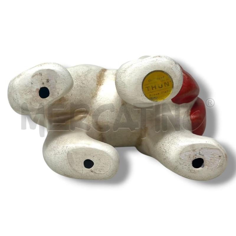 THUN GATTO BIANCO FIOCCO ROSSO 12X16 | Mercatino dell'Usato Rivoli 5