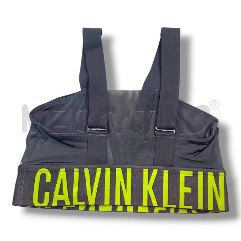 TOP CALVIN KLEIN GRIGIO LIME | Mercatino dell'Usato Rivoli 2