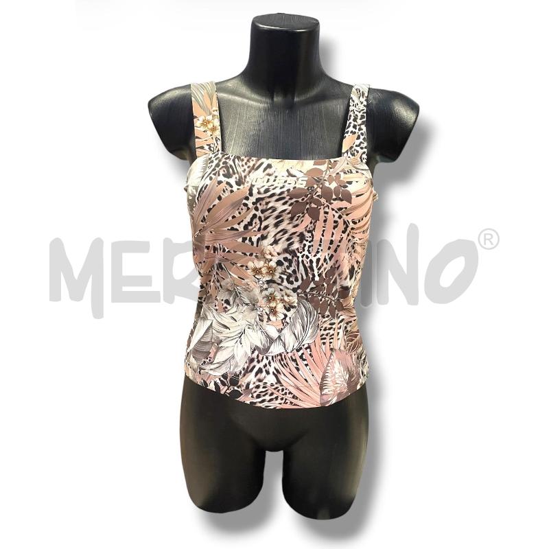 TOP GUESS CIPRIA FOLIAGE ANIMALIER | Mercatino dell'Usato Rivoli 1