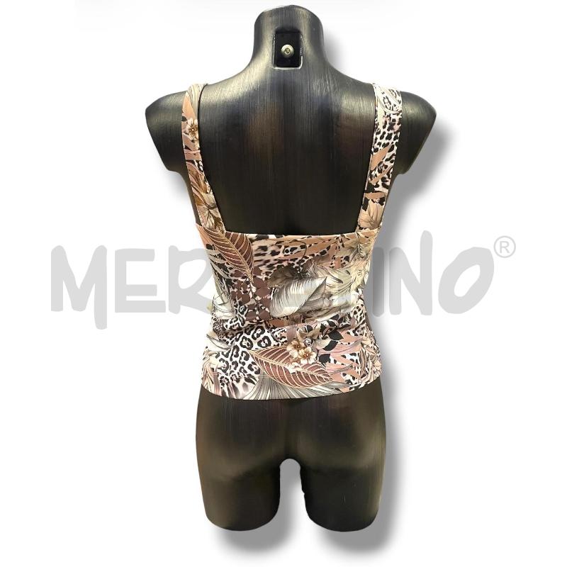 TOP GUESS CIPRIA FOLIAGE ANIMALIER | Mercatino dell'Usato Rivoli 2